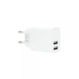 Gear-laturi 2xUSB-A 3.4A Valkoinen