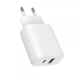 Gear Laturi PD/PPS Travel Charger 30W + QC 18W Valkoinen