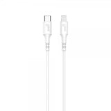 Gear USB-C–Lightning-kaapeli MFI 0,5 m Valkoinen