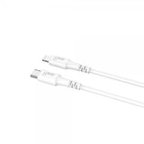 Gear USB-C–Lightning-kaapeli MFI 0,5 m Valkoinen