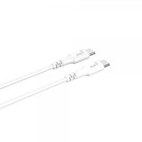 Gear Kaapeli USB-C–USB-C 0,5m Valkoinen