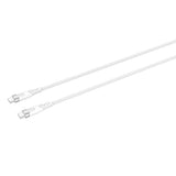 Gear Kevlar USB-C–USB-C -kaapeli 1,5 m valkoinen