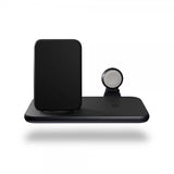 Zens 4 in 1 Stand+Watch langaton laturi alumiini musta