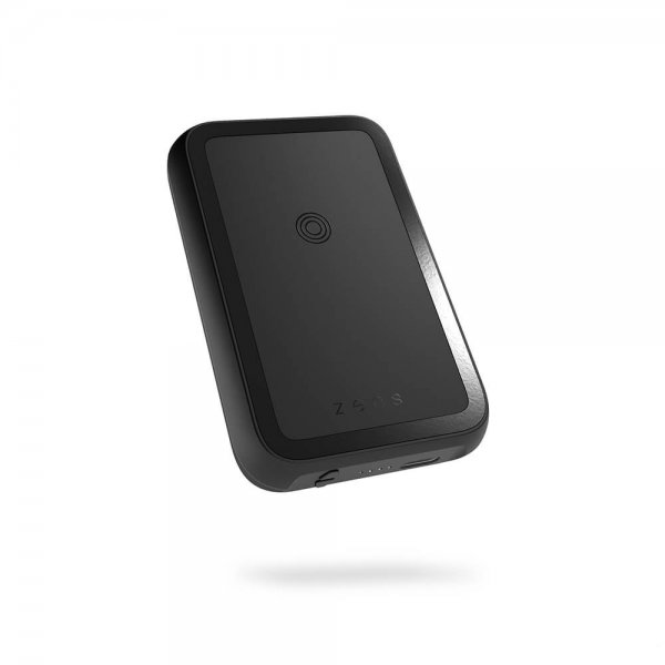 Zens Magnetic Dual Power Bank -virtapankki telineellä