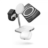 Zens 4-in-1 MagSafe/Watch langaton latausasema, valkoinen