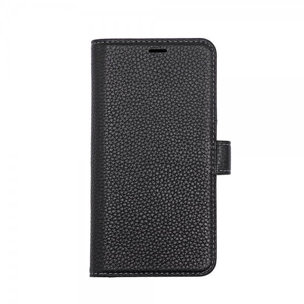 Onsala iPhone 11 Pro Kotelo, Aitoa Nahkaa, Musta