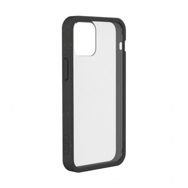 Pela iPhone 12 Mini Kuori Eco Friendly Läpinäkyvä Musta