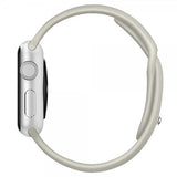 Apple Watch 44/45/46mm/Apple Watch Ultra Silikoniranneke Beige
