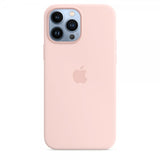 Apple Alkuperäinen iPhone 13 Pro Max -silikonikuori MagSafella, liituvaaleanpunainen
