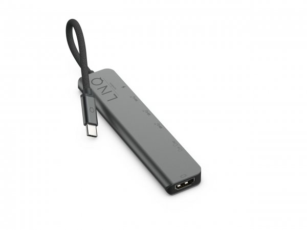 LINQ by Elements 7 in 1 Pro USB-C -moniporttihubi