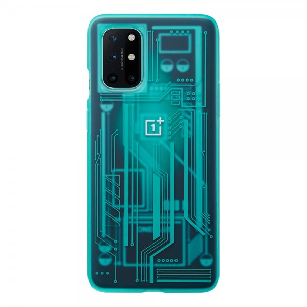OnePlus Original 8T Kotelo Quantum Bumper Case Cyborg Cyan