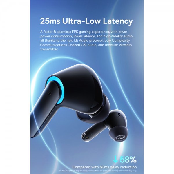 Baseus Kuulokkeet True Wireless AeQur G10 Cluster Black