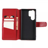 Nordic Covers Samsung Galaxy S22 Ultra Suojakotelo Essential Leather Poppy Red