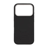 iPhone 17 Pro Silikonkuori MagSafe Musta