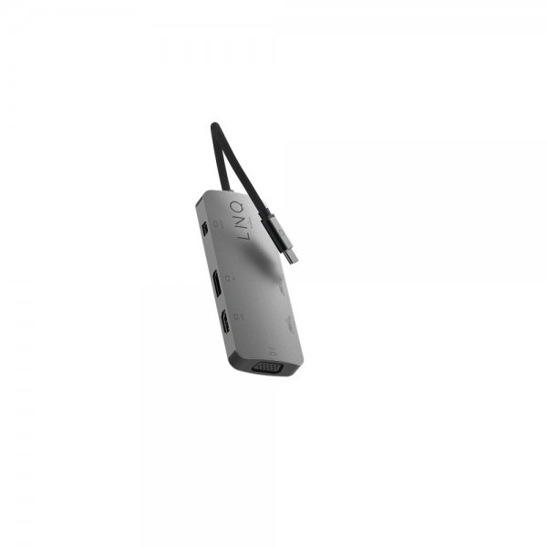 LINQ by Elements 7 in 1 Pro MST USB-C-moniporttihubi