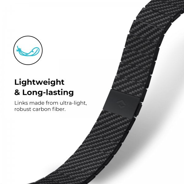Pitaka Apple Watch -ranneke hiilikuituinen kello ranneke Modern