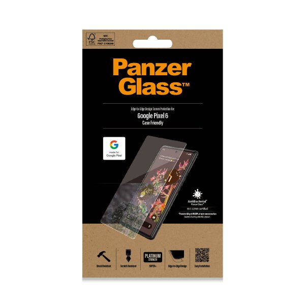 PanzerGlass Google Pixel 6 Näytönsuoja CaseFriendly