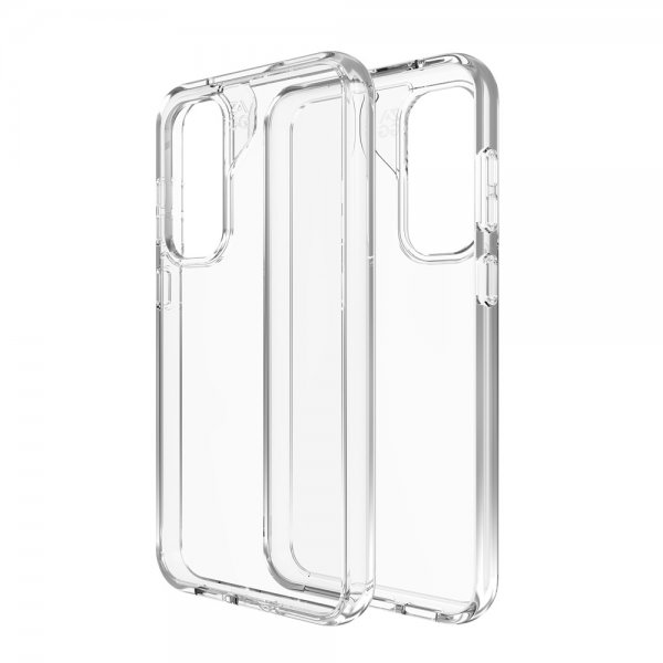 ZAGG Samsung Galaxy S23 FE Crystal Palace -läpinäkyvä suojakuori