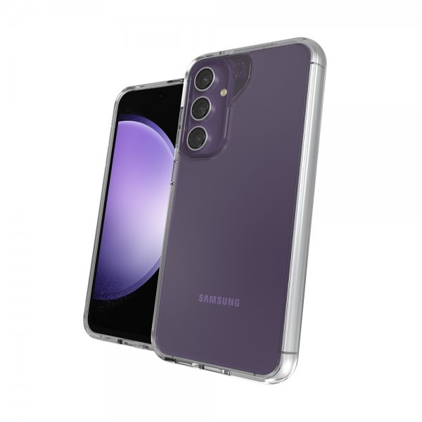 ZAGG Samsung Galaxy S23 FE Crystal Palace -läpinäkyvä suojakuori