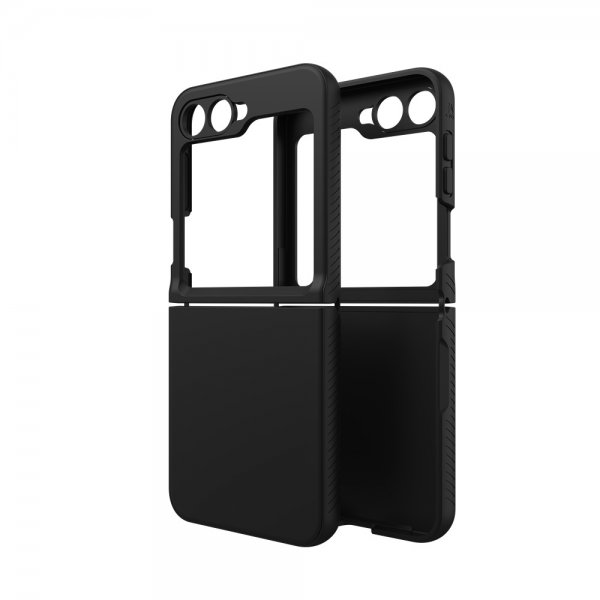 ZAGG Samsung Galaxy Z Flip 6/Flip 7 FE -suojakuori Bridgetown musta
