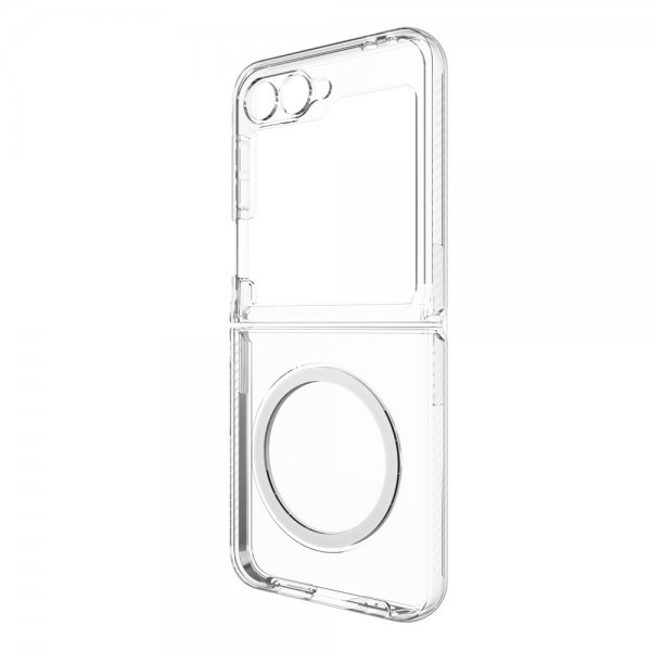 ZAGG Samsung Galaxy Z Flip 6/Flip 7 FE kuori Bridgetown Snap läpinäkyvä