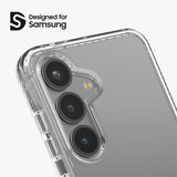 ZAGG Samsung Galaxy S25 -suojakuori Crystal Palace läpinäkyvä