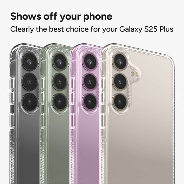 ZAGG Samsung Galaxy S25 Plus -suojakuori Crystal Palace Transparent