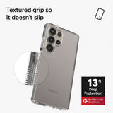 ZAGG Samsung Galaxy S25 Ultra Crystal Palace -suojakuori läpinäkyvä