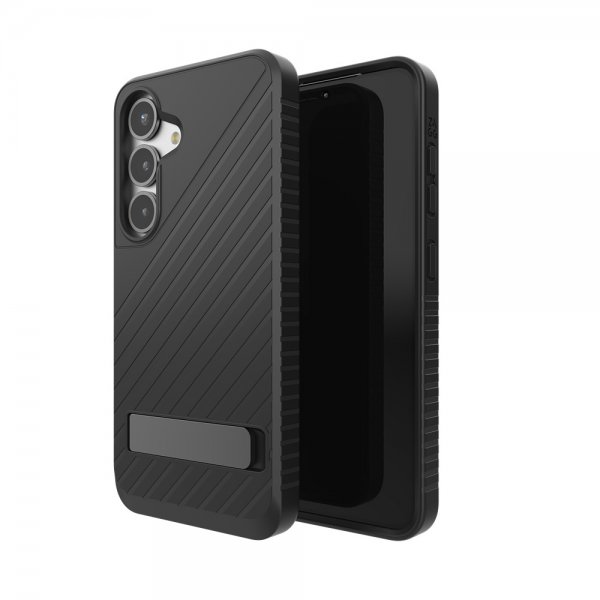 ZAGG Samsung Galaxy S25 -kuori Denali Kickstand Musta