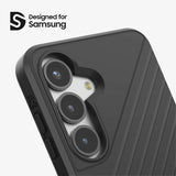 ZAGG Samsung Galaxy S25 -kuori Denali Kickstand Musta