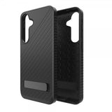 ZAGG Samsung Galaxy S25 Plus -suojakuori Denali Kickstand Musta