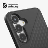 ZAGG Samsung Galaxy S25 Plus -suojakuori Denali Kickstand Musta