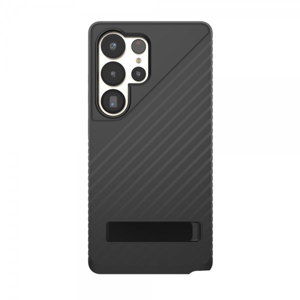 ZAGG Samsung Galaxy S25 Ultra -kuori Denali Kickstand, musta