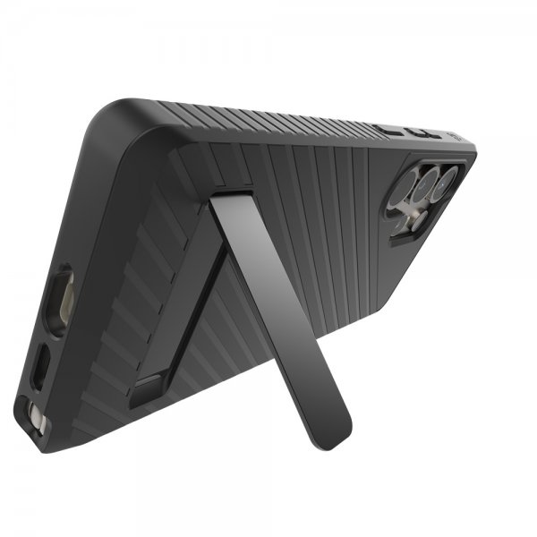 ZAGG Samsung Galaxy S25 Ultra -kuori Denali Kickstand, musta
