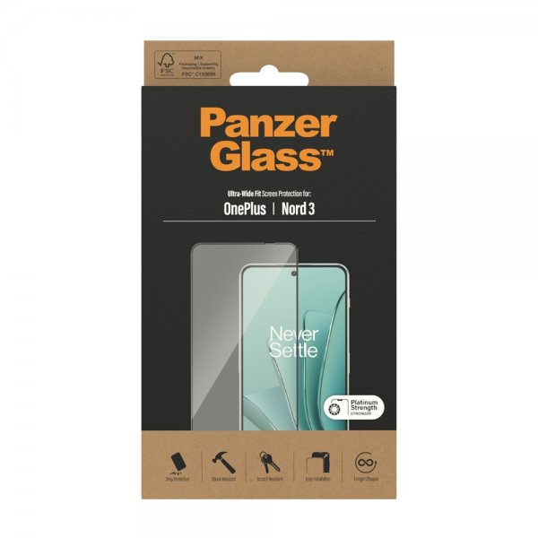 PanzerGlass OnePlus Nord 3 -näytönsuoja Ultra-Wide Fit