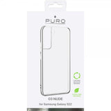 Puro Samsung Galaxy S22 Kuori Nude Läpinäkyvä