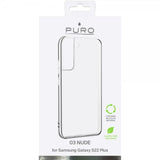Puro Samsung Galaxy S22 Plus -suojakuori Nude Transparent