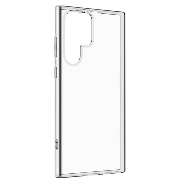 Puro Samsung Galaxy S22 Ultra Suojakuori Nude Transparent