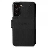 Krusell Samsung Galaxy S22 Kotelo Leather PhoneWallet Musta