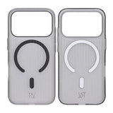 Rvelon iPhone 17 Pro -kuori, aaltopahvinen MagSafe, musta