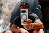 Urban Armor Gear (UAG) Google Pixel 9 -kuori Plyo Pro MagSafe Ice Silver