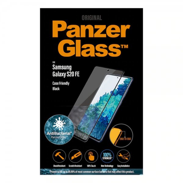 PanzerGlass Samsung Galaxy S20 FE Näytönsuoja CaseFriendly Edge-to-Edge