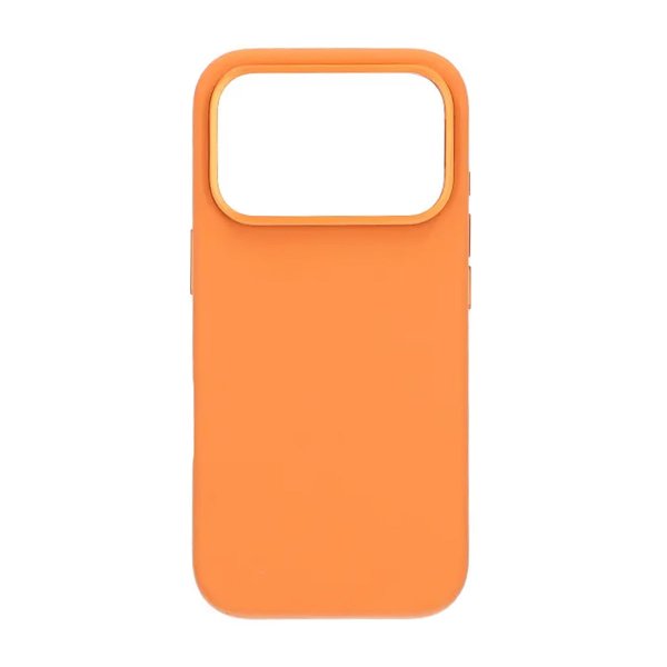 iPhone 17 Pro Max Silikoninen MagSafe-jalustakuori Oranssi
