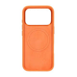 iPhone 17 Pro Silikonkuori MagSafella ja Jalustalla Oranssi