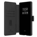 agood company Samsung Galaxy S25 Ultra Fodral Pyöreä Lompakkokotelo Musta