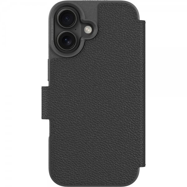 agood company iPhone 17 -kotelo Pyöreä lompakkokotelo Musta