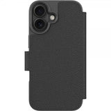 agood company iPhone 17 -kotelo Pyöreä lompakkokotelo Musta