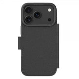 agood company iPhone 17 Pro Max -lompakkokotelo, pyöreä, musta