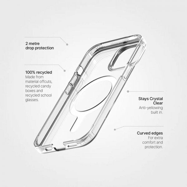 agood company Samsung Galaxy S26 Plus Suojakuori CLRPRTCT Läpinäkyvä