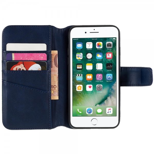 Nordic Covers iPhone 7/8/SE Essential Leather -suojakotelo, Heron Blue